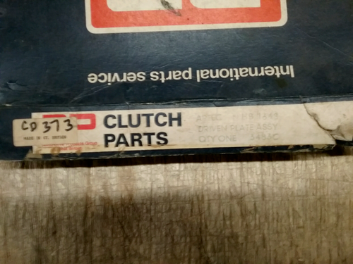 Jaguar XKE V12 Clutch Disc 1971-1974 Part#: C29989 Made in UK - Picture 2 of 4