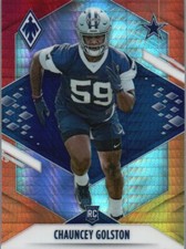 2021 Panini Phoenix #185 Chauncey Golston Fire Burst