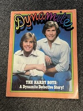 Vintage Dynamite Magazine  1977 Hardy Boys Shaun Cassidy w/Inserts Free Shipping