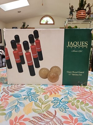 Jaques London Giant Royal Guard 11'' Skittles Set
