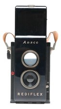 Ansco Rediflex 6x6 620 Rollfilm Pseudo TLR Bakelite Camera