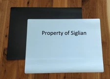 30 mil x 36" x 24" White  Magnetic Sheet.