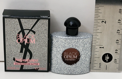 #ad #ad BLACK OPIUM EAU DE PARFUM GLITTER 0.25 oz Yves Saint Laurent Mini Splash WOMAN $21.99