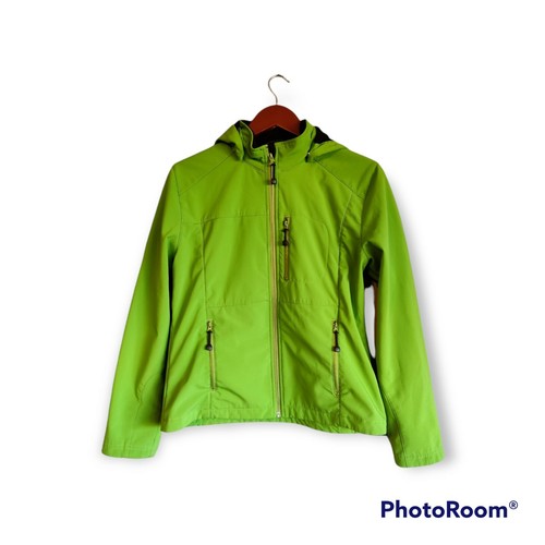 Fjall Lime Green Women's Hard Shell 