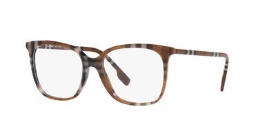 Burberry BE2367 3966 Check Brown 54mm 54mm DA