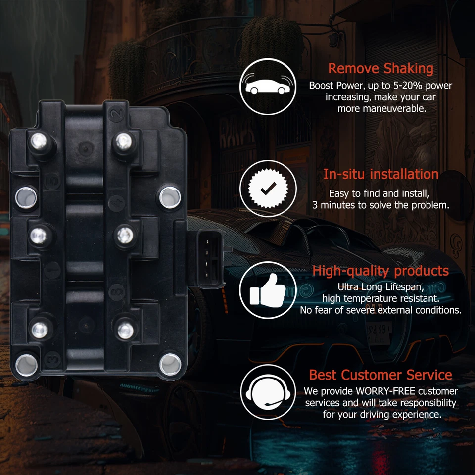 OEM Ignition Coil for Chrysler Town Country Dodge Caravan Plymouth Grand Voyager Foto 4 de 4