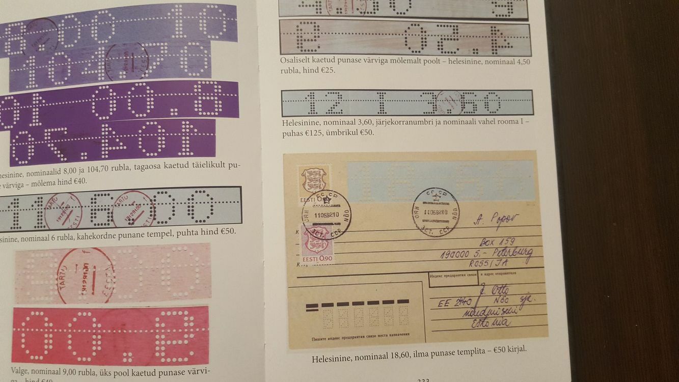 1991 2014 CATALOGUE OF ESTONIAN STAMP ERRORS AND VARIETIES eBay