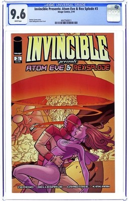 Invincible Presents Atom Eve and Rex Splode #3 CGC 9.6 2010 4647568011