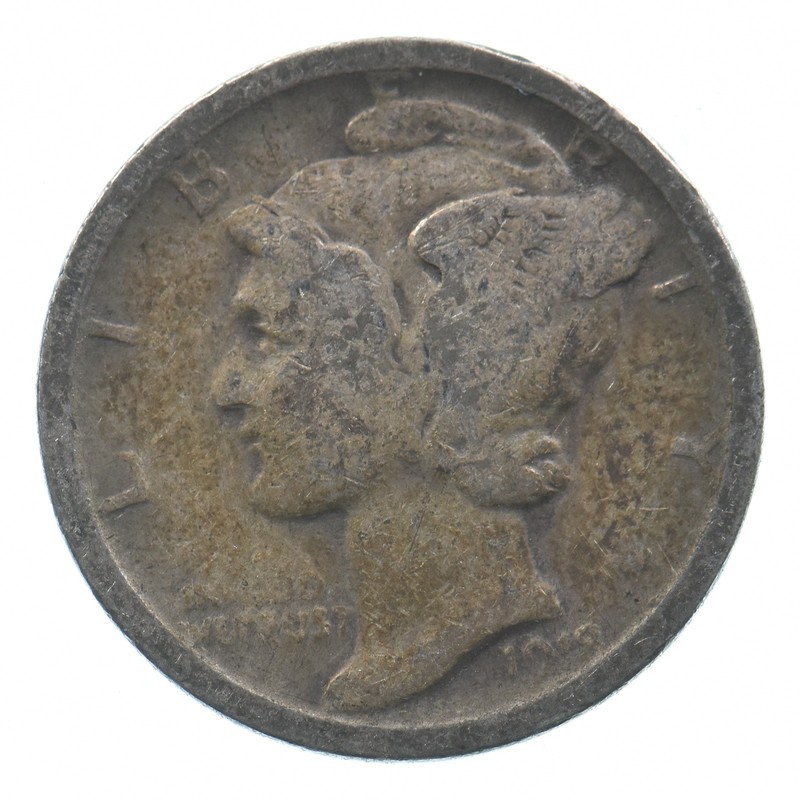 1919-S Mercury Dime Estate Coin Collection *278
