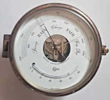 BARIGO Pr&auml;zisions-Barometer, Sehr Trocken, Kompensiert, Messing, Made in Germany