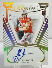 2025 National Treasures JACK SAWYER Gold Flawless Rookie Auto /10  OSU/ PITT