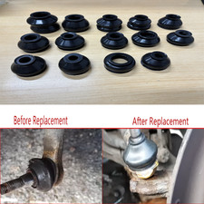 14X Kit Dust Boot Cover Suspension Steering Ball Joint Track Tie Rod Linkage End