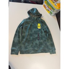 All in Motion Boys Green Camo Pullover Hoodie Sweatshirt Size L 10/12 NWT