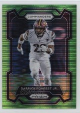 2023 Panini Prizm Neon Green Pulsar Prizm Darrick Forrest Jr #296 11ng