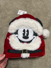 Loungefly Disney Parks Santa Mickey Mouse Mini Backpack BRAND NEW 2019