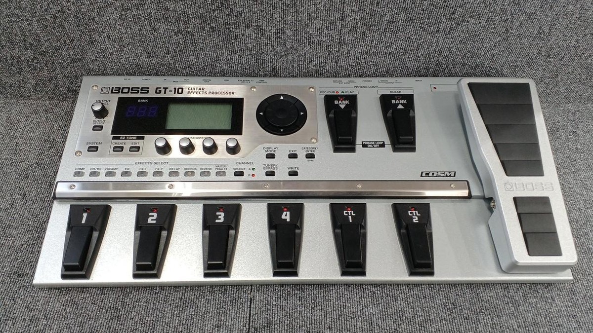 Boss GT-10 Multi-Effects Guitar Effect Pedal for sale online | eBay
