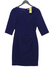 L.K. Bennett Bodycon Midi Dress UK8 in Blue