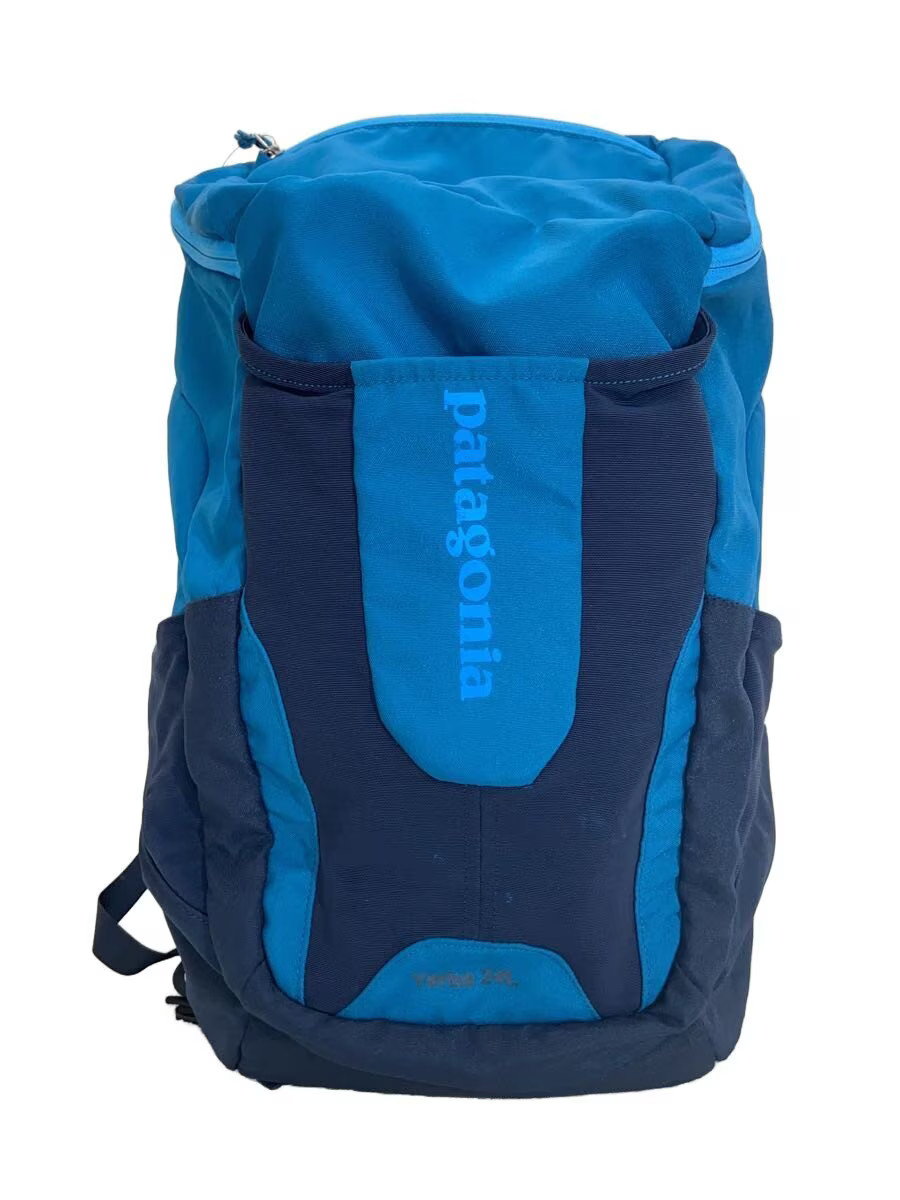 Patagonia Backpack, Polyester, Blue, Solid Color,… - image 1