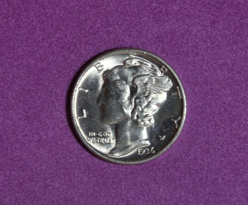 Estate Find 1936-D Mercury Dime #P33972