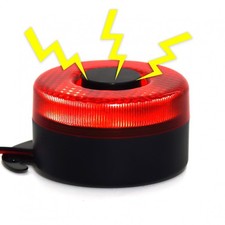 105db 12V 24V Reverse Alarm Reversing Backup Buzzer Horn BB Sound Led Light US