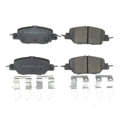 PowerStop Z17 Evolution Ceramic Brake Pads With Hardware