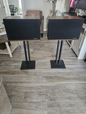 Polk Audio SDA Compact Speakers with Stamps and Interconnect Table
