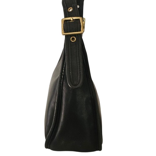 Bolso Bandolera Coach Janice Legacy 9950 De Colección Cuero Negro Latón - Imagen 7 de 18