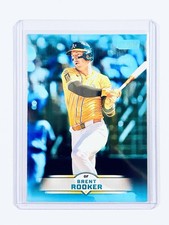 BRENT ROOKER  ATHLETICS  LIGHT BLUE FOIL  INVESTMENT CARD  MVP  #14