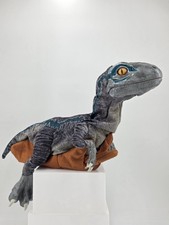 Jurassic World FX Baby Blue Raptor Velociraptor Hand Puppet Dinosaur WOW Stuff