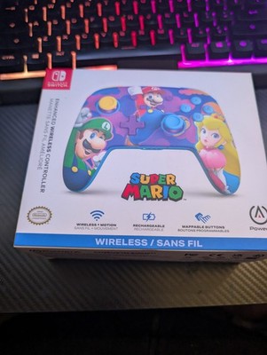 Power A Nintendo Switch  Super Mario Enhanced Wireless Controller