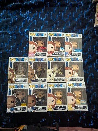 Funko Pop! Disney Live Action Figure Beauty & the Beast #242 - #252 Full Set Exc