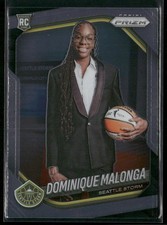 2025 PANINI PRIZM WNBA DOMINIQUE MALONGA ROOKIE RC #144