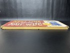 Vintage Pabst Blue Ribbon. PBR Wood Sign Next Time Bring Your Wife Bar 23.5 x 11 — photo 5