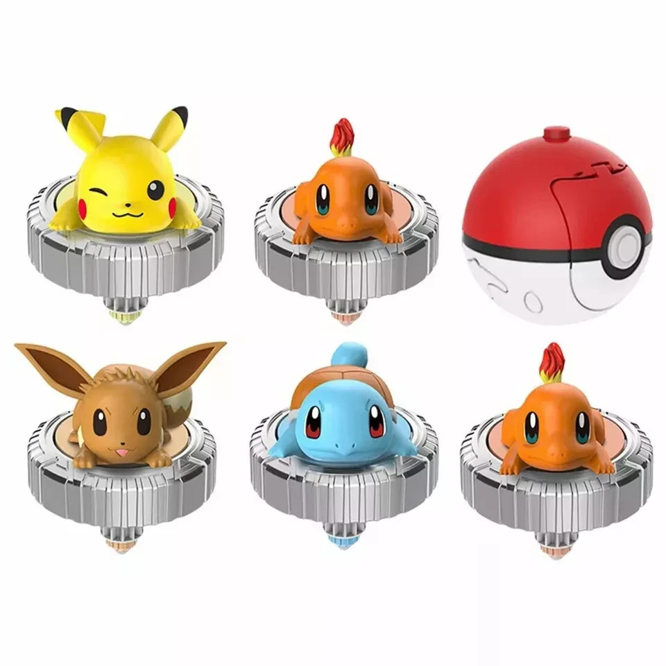 Pokémon Charmander Poké Ball Battle Spinner Pack Spinning Battling Top ...