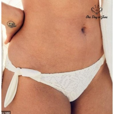 #ad American Eagle Outfitters Aerie Crochet Bikini Bottom Size S $25.00
