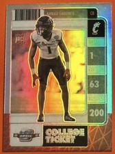 2022 Panini Contenders Optic Draft Picks Ahmad Sauce Gardner Rookie Ticket RC 🏈