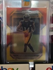 George Pickens Rare Prizm Red Yellow Rc /8