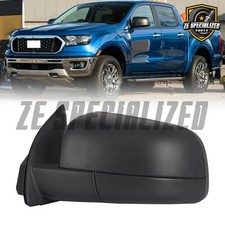 5pin Left Mirror W Blind Spot Fit 2019-2022 Ford Ranger Black Driver Side 5pin Left Mirror W Blind Spot Fit 2019-2022 Ford Ranger Black Driver Side