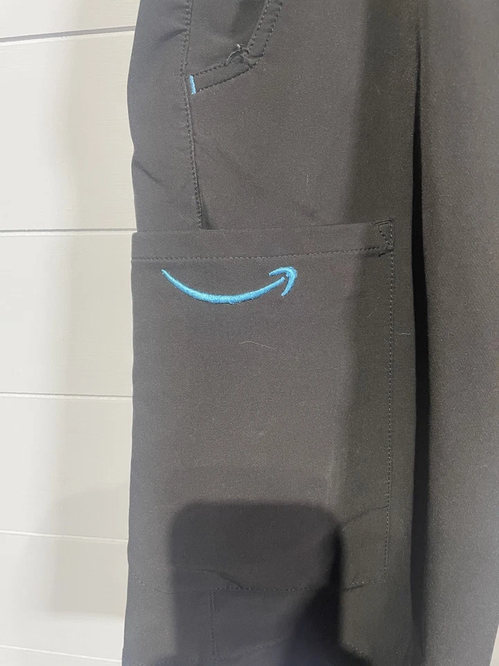 Amazon Shorts Mens Large Small Cargo Pocket Worker Driver Delivery - Image 2 of 4