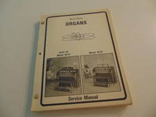 Wurlitzer Organ Orbit III 4573 4570 Service R...