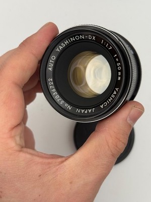 Yashica Yashinon DX Auto 50mm f1.7 M42 Mount Lens | eBay