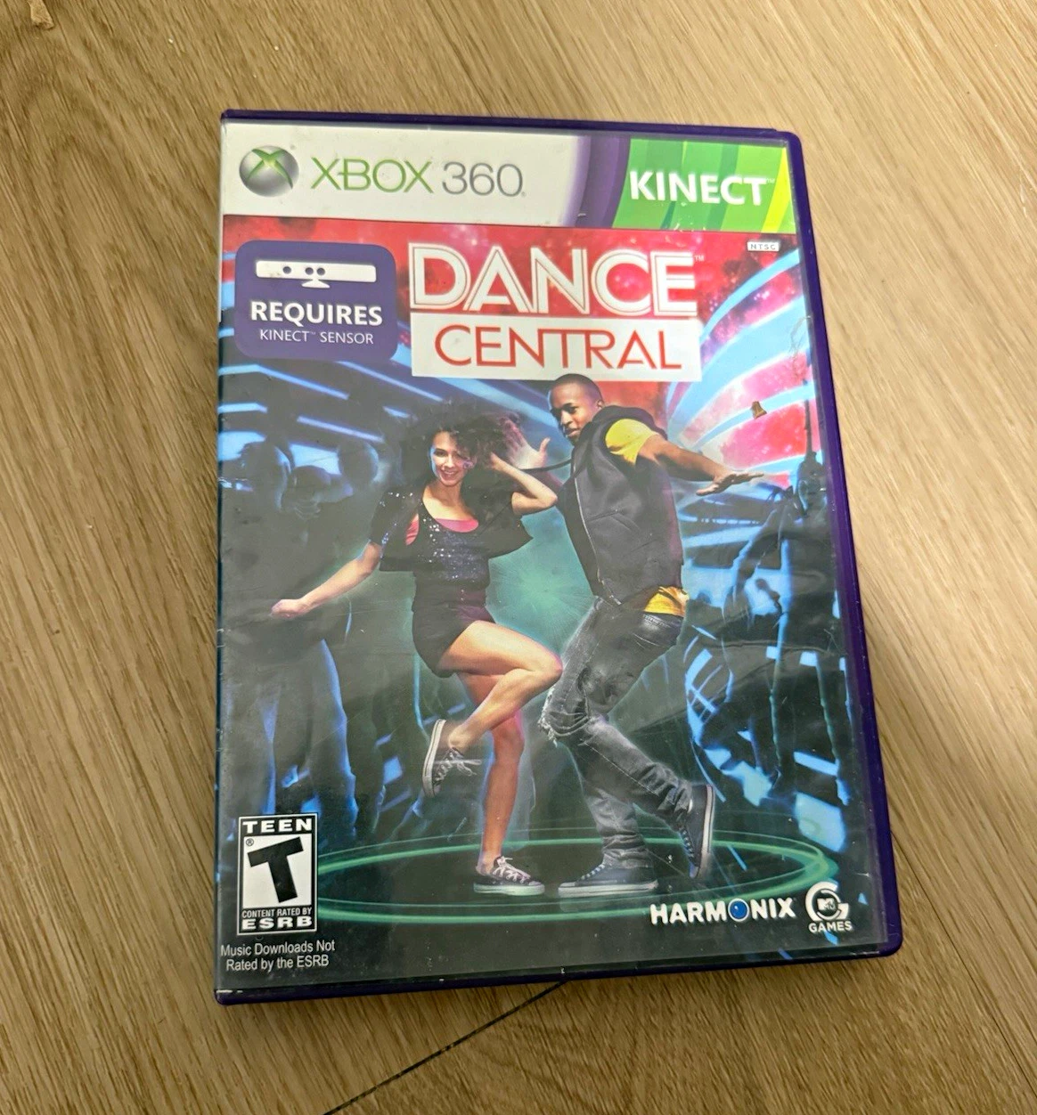 Microsoft Dance Central Xbox 360 Kinect Compatible Manual MP T 2010 NTSC-U/C