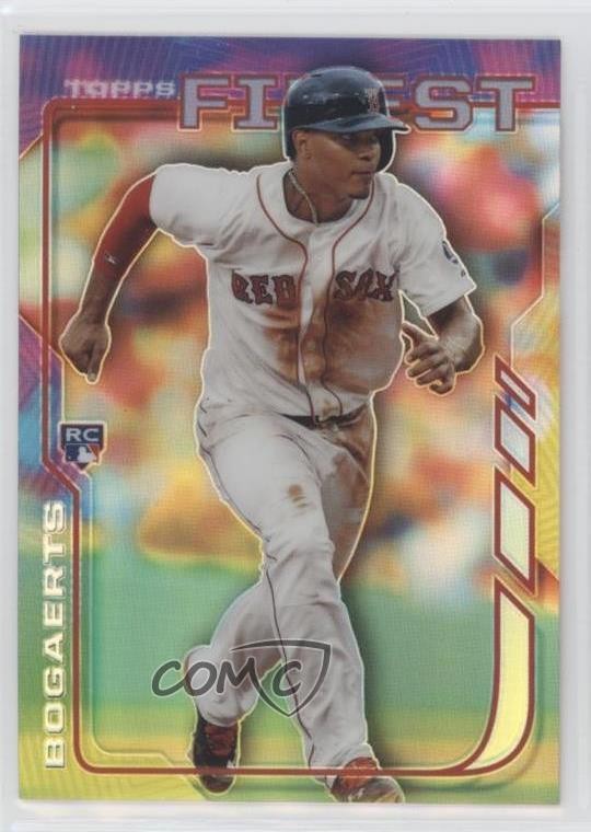 2014 Topps Finest Refractor Xander Bogaerts #89 0ny1