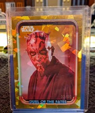 2024 Chrome Sapphire Edition Star Wars The Phantom Menace /50 Darth Maul