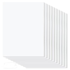 Mat Board Center Premium White Foam Core Board 12x16 in 3/16" Thick 10 Pack