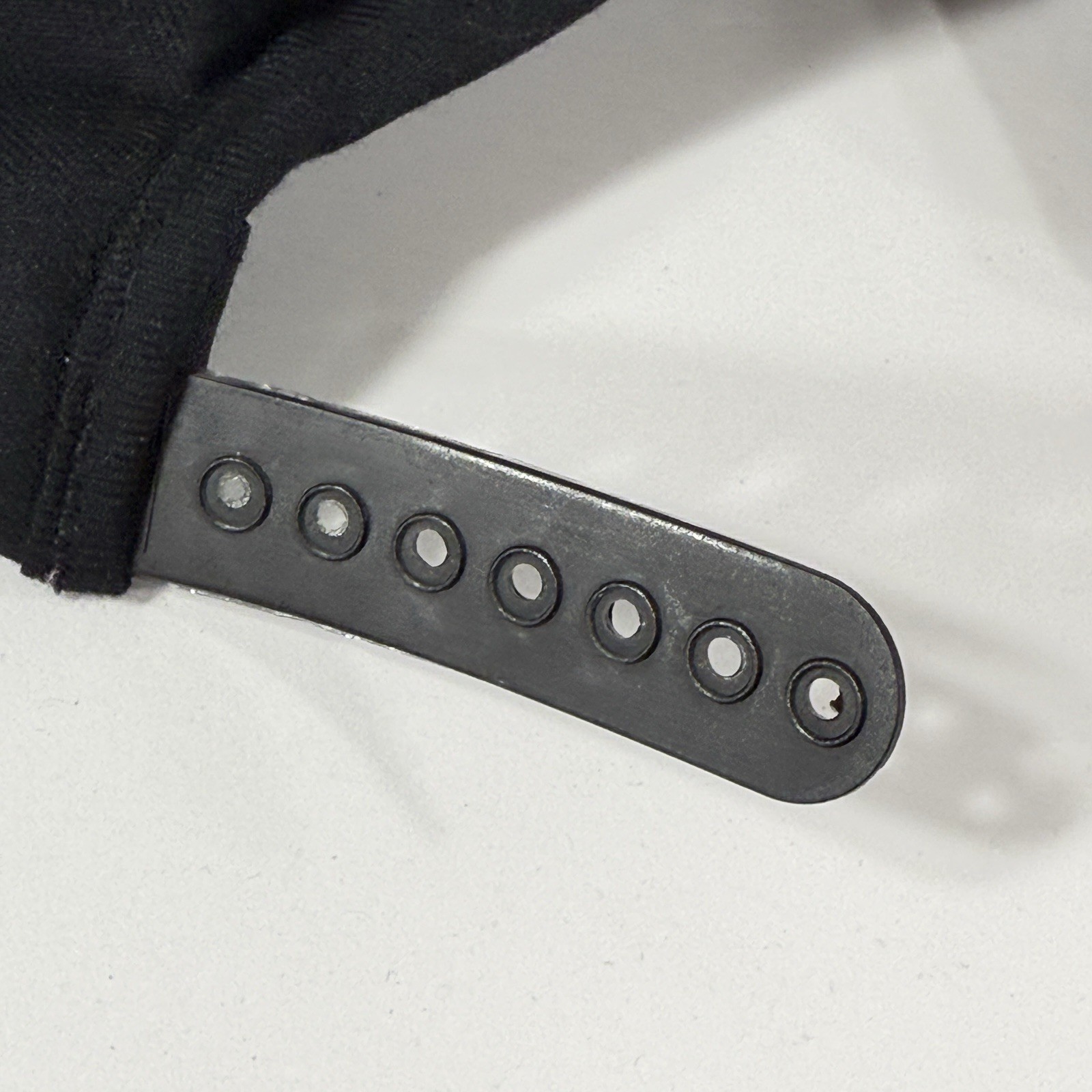 Vintage Snapback Hat Cap Goodyear Script Logo Bla… - image 8