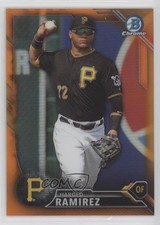 2016 Bowman Chrome Prospects Orange Refractor 23/25 Harold Ramirez #BCP246 nd3
