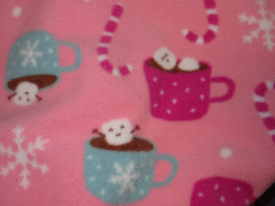 Pijama para dormir CARTER’S para niñas - Talla 2T - RENO Y CACAO CALIENTE - Vellón con patas Foto 3 de 3