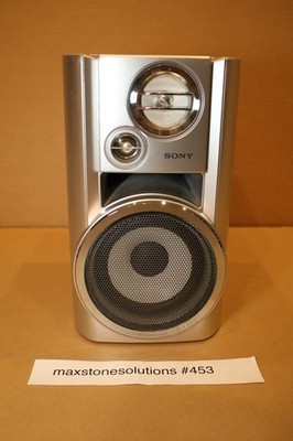 Sony SS-CHP7 3-Way Bass Reflex Bookshelf Speaker Silver Tested