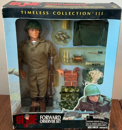 GI Joe Forward Observer Set 12" Timeless Collection III Hasbro 2000 New Sealed